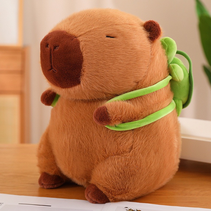 Gấu bông Capybara chảy nước mũi êm mịn dễ thương