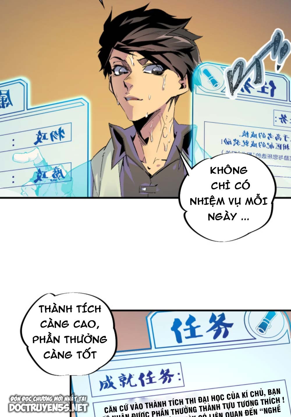 toàn dân chuyển chức: không có chức ta kết thúc thần minh chapter 1 34