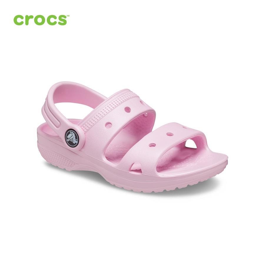 Giày sandal trẻ em Crocs FW Classic Sandal Toddler Ballerina Pink - 207537-6GD