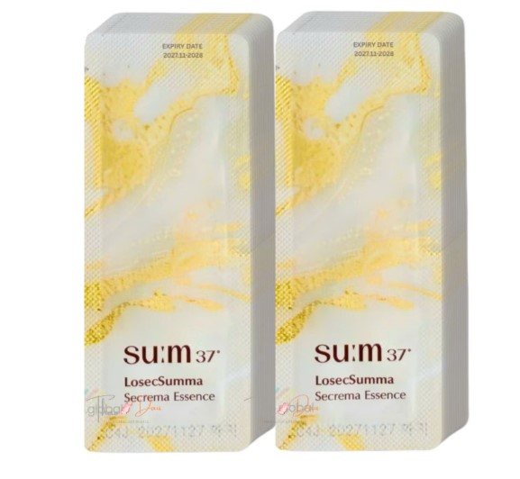 Combo 30 gói Nước thần hoàng kim Su:m37 LosecSumma Secrema Essence 1ml