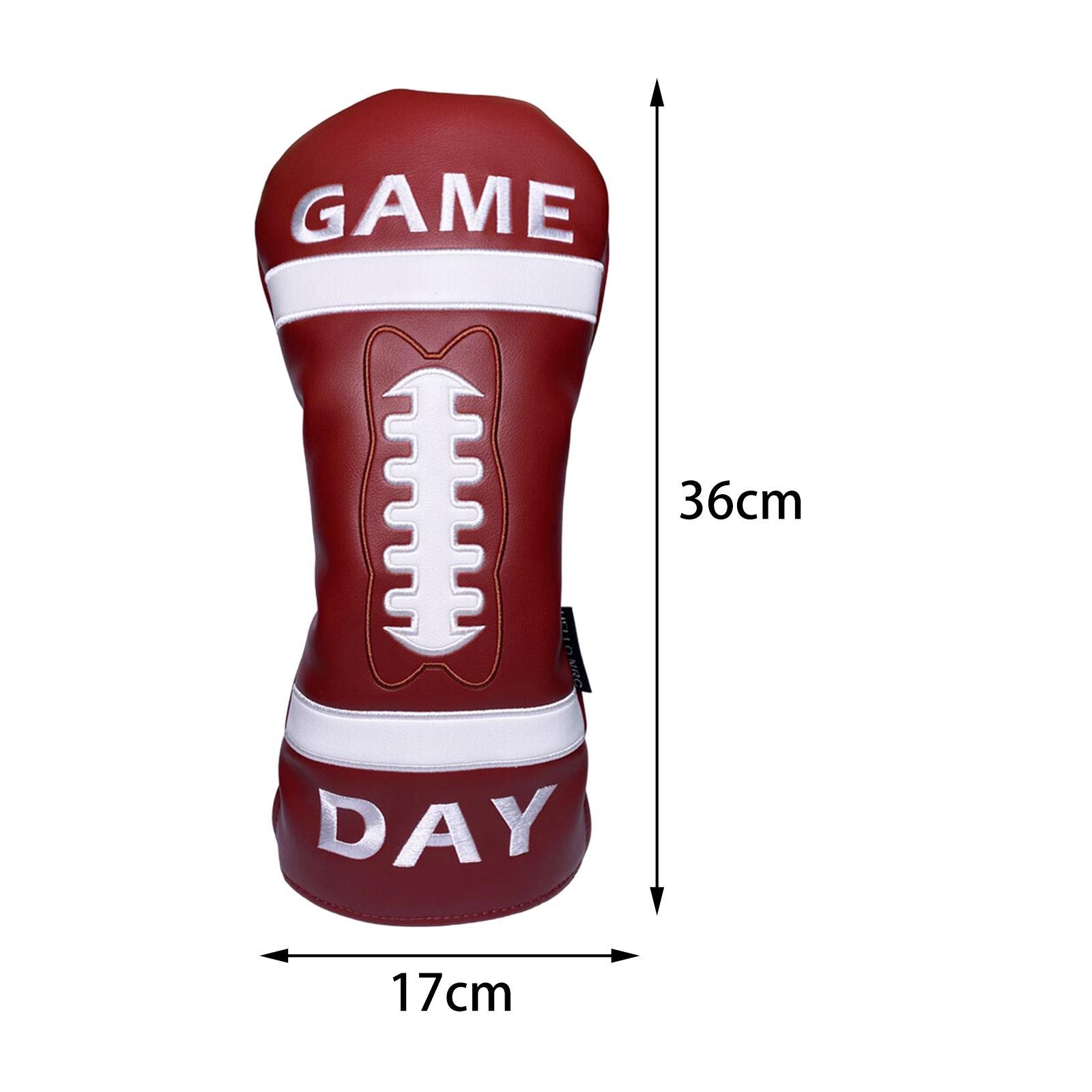 Golf  Covers, Golf Headcover Set Golf Accessories PU Leather Waterproof Golf Club Head Covers Protector Guard for Women Men, Golf Bag