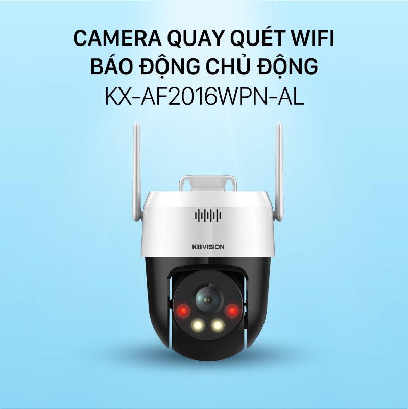 Camera IP Wifi KBVISION KX-AF2016WPN-AL 2MP và KX-AF5016WPN-AL 5MP - Hàng chính hãng