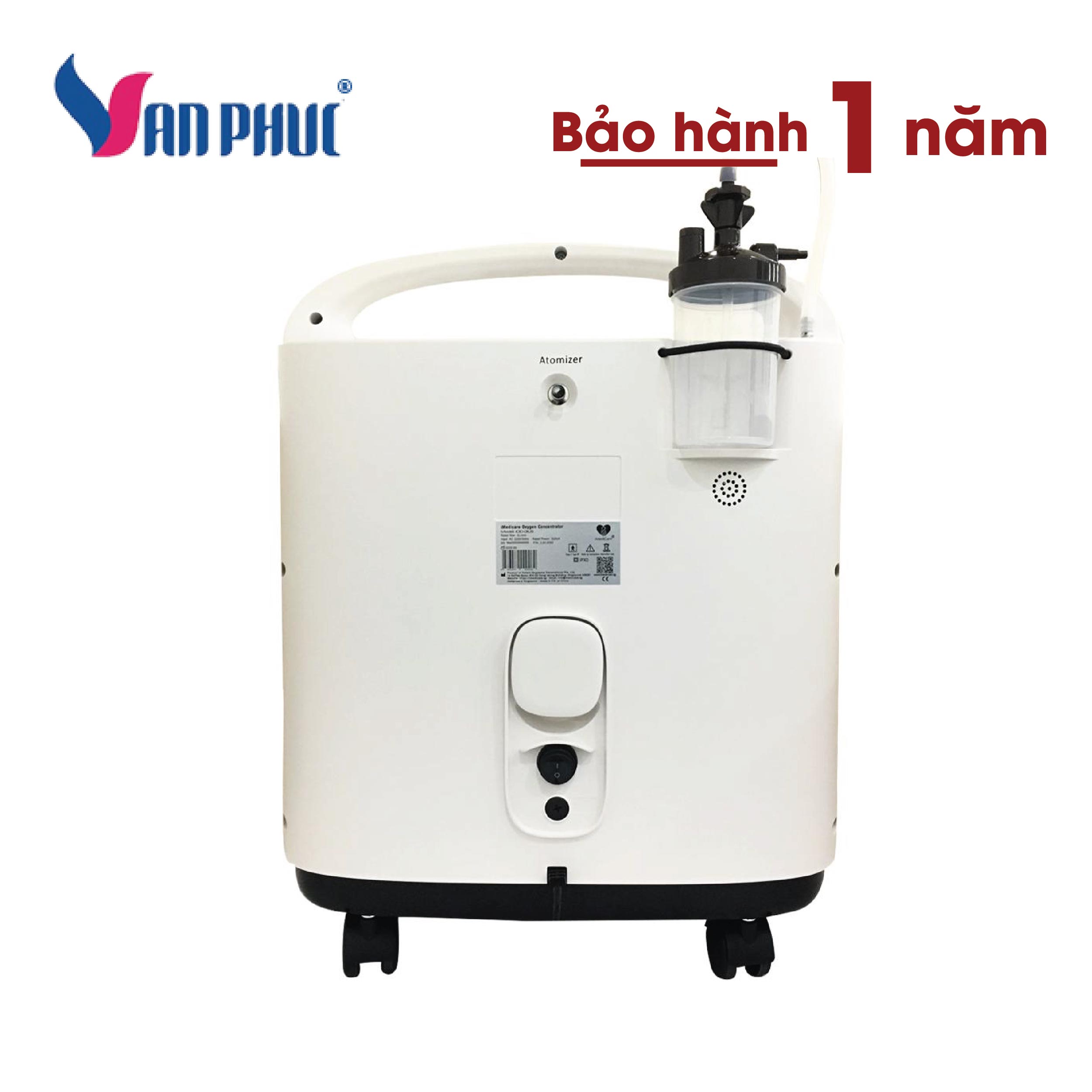 Máy tạo oxy y tế cao cấp iMediCare iOC-5LS (CHÍNH HÃNG - BH 1 NĂM)