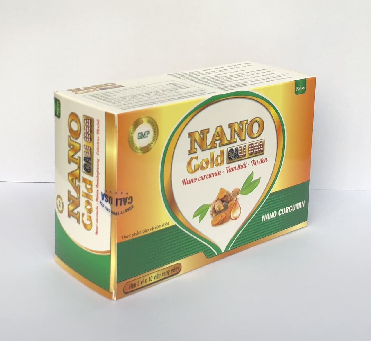 Nano Gold Calusa - Nghệ Hộp 60 viên