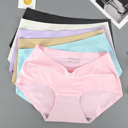 Combo 10 Quần Lót Su Nữ Không Đường May Mềm Mát Thoáng Khí Cao Cấp đủ màu size 40-75kg