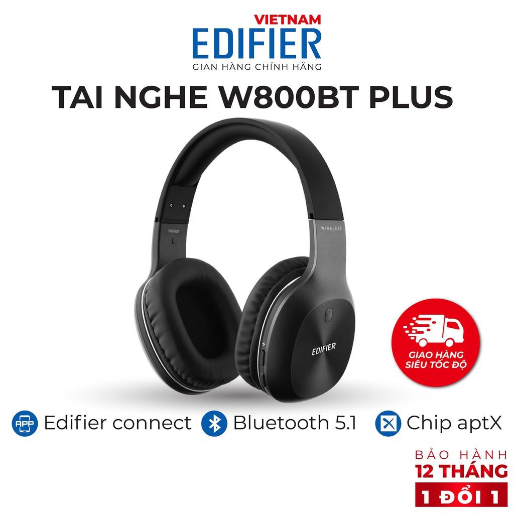 Tai nghe Bluetooth 5.1 thể thao EDIFIER W800BT Plus Chống ồn - Hàng chính hãng