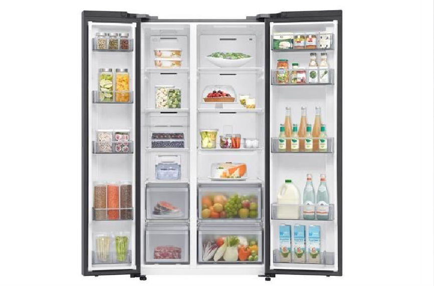 Tủ lạnh Samsung Inverter 655 lít Side By Side RS70F65Q3TSV - HÀNG CHÍNH HÃNG - CHỈ GIAO HCM