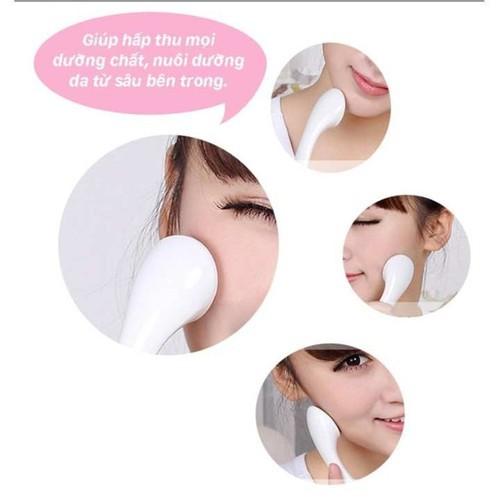 Máy massage mặt ion giúp giãn cơ mặt thon gọn chống lão hóa loại tốt