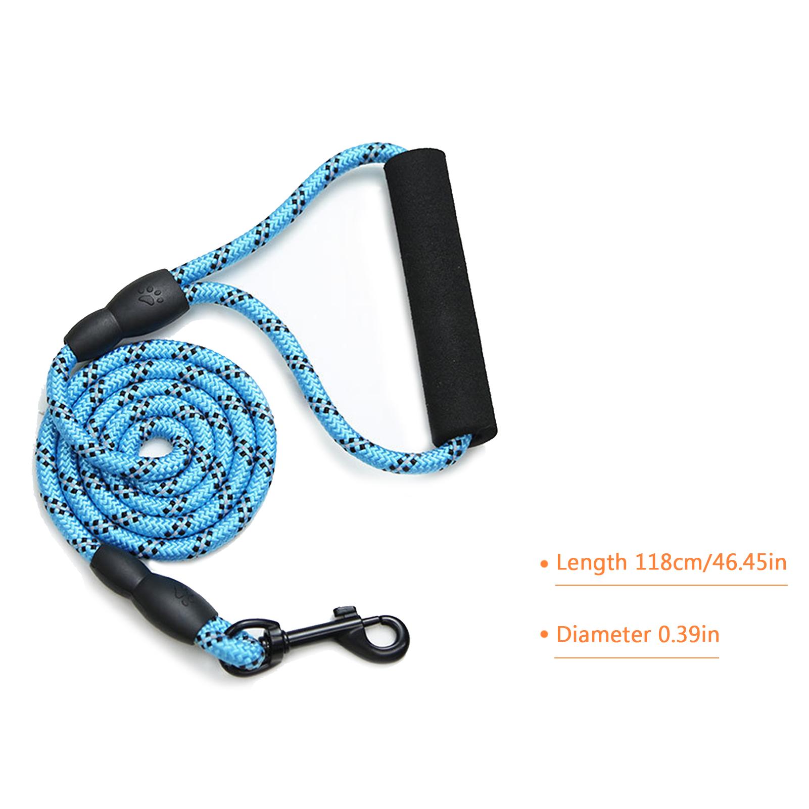 Dây dắt với tay cầm có đệm thoải mái dài 4ft