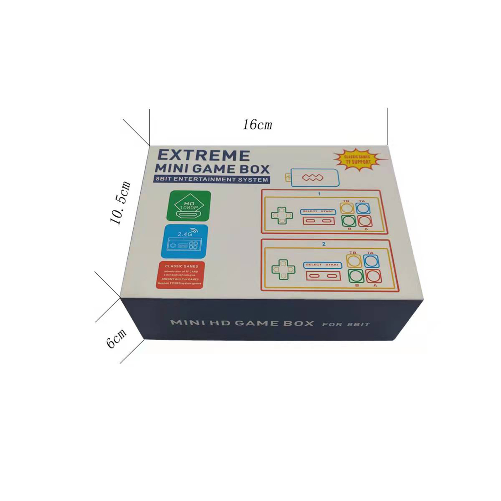 Bảng Điều Khiển Trò Chơi Video HD 4K Được Tích Hợp Trong 568 Trò Chơi Cổ Điển Mini Retro Console Đầu Ra HDMI