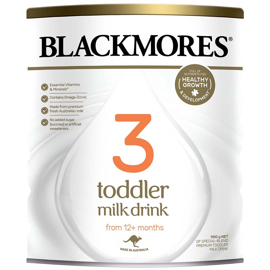 Sữa bột công thức Blackmores Toddler Milk Drink Stage 3 cho bé từ 12 tháng tuổi trở lên (900g)