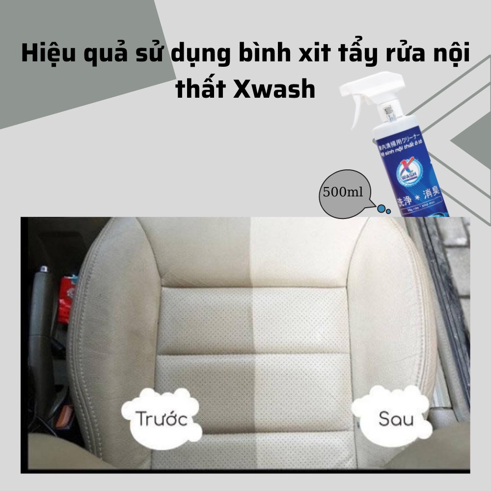 Bình Xịt Vệ Sinh Xe Ô Tô Xwash Dung Dịch Vệ Sinh Nội Thất Xe Hơi Làm Sạch Ghế Da Trần Nỉ Khử Mùi Diệt Khuẩn Ô Tô Xwash Xịt Vệ Sinh Xe Ô Tô Dung Dịch Vệ Sinh Nội Thất Xe Hơi Làm Sạch Ghế Da Trần Nỉ Khử Mùi Diệt Khuẩn Ô Tô