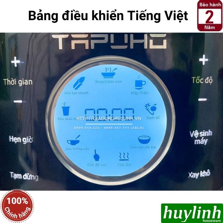 Máy làm sữa hạt đa năng Tapuho T01 - 1.75 lít - Tiếng Việt - Hàng chính hãng