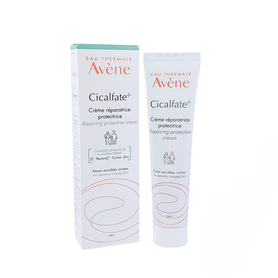 Avene Cicalfate+ Repairing Protective Cream: Kem Phục Hồi Da Nhạy Cảm (15ml)