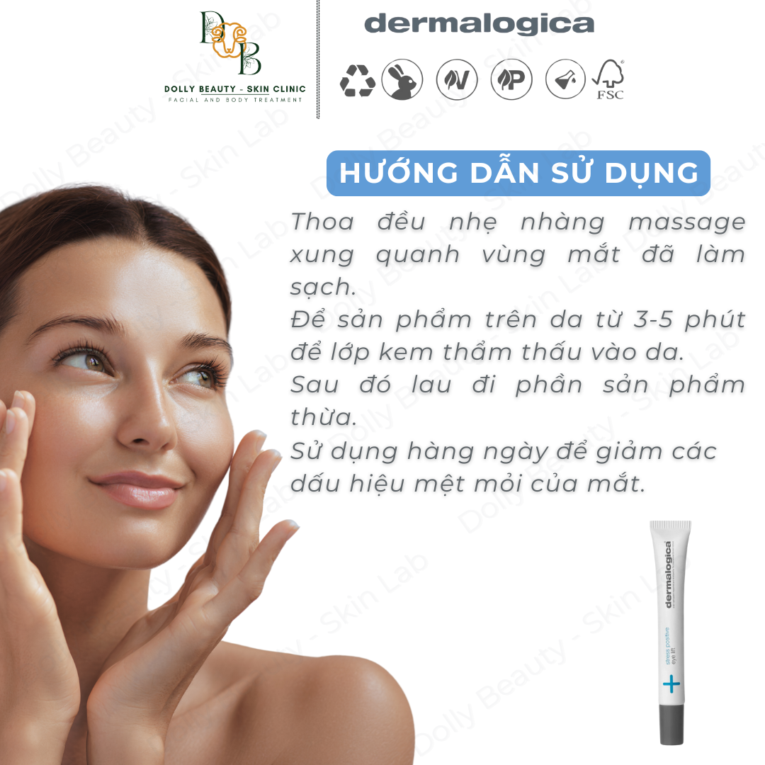 Mặt nạ dành cho mắt STRESS POSITIVE EYE LIFT của Dermalogica - Dolly Beauty