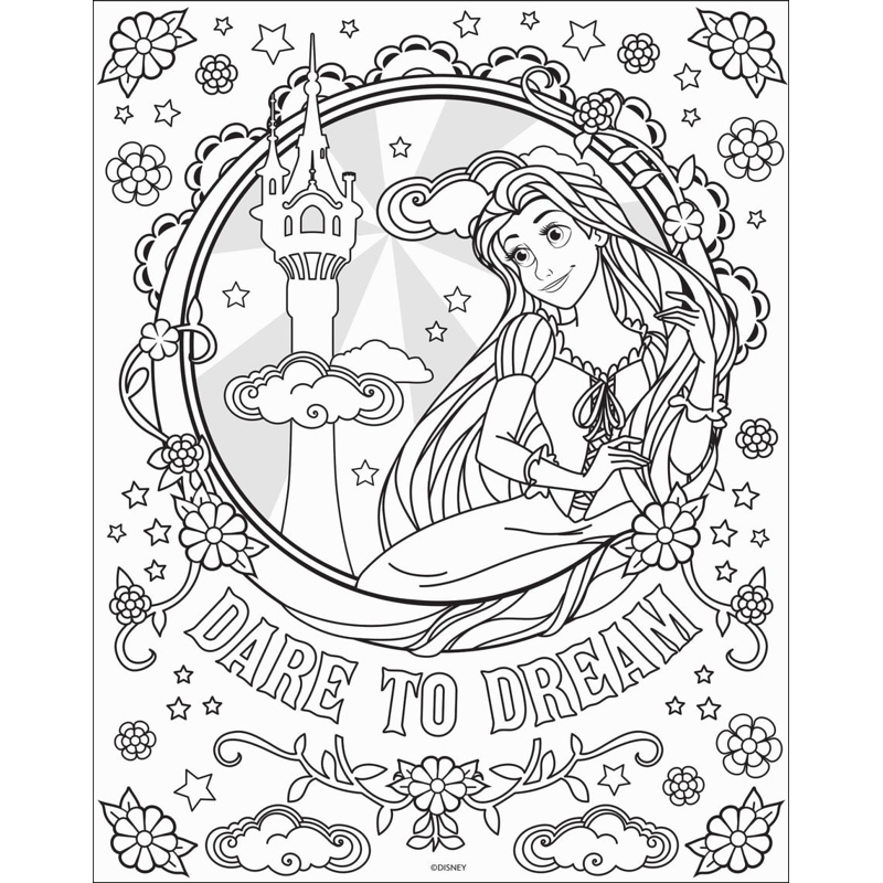 Sách Disney Gallery Wall Art - Princess