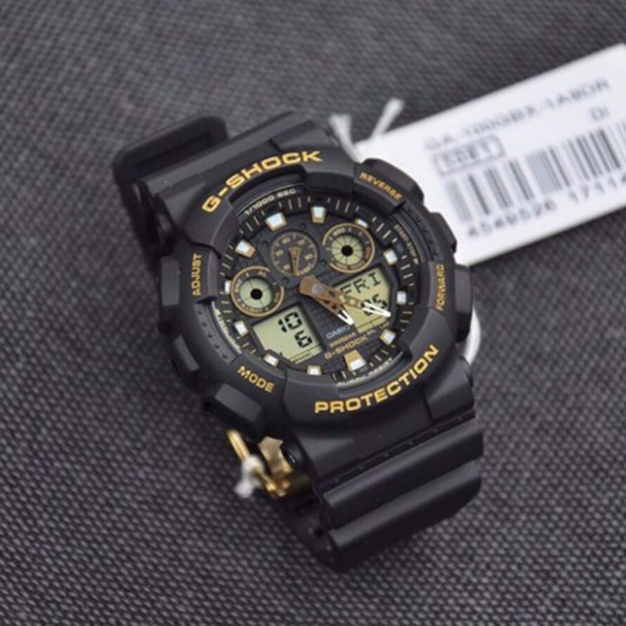 Đồng hồ nam dây nhựa Casio G-SHOCK GA-100GBX-1A9DR