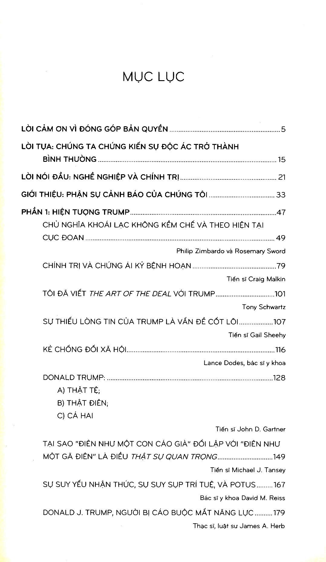 Sách Donald Trump Dưới Góc Nhìn Của Tâm Lý Học