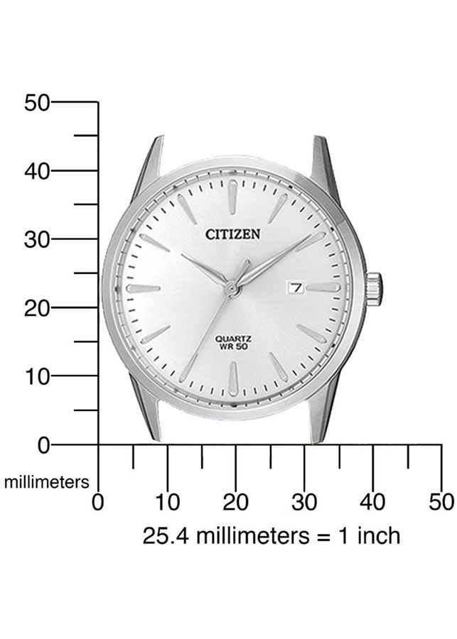 Đồng Hồ Nam Citizen Dây Da BI5000-10A - Mặt Trắng