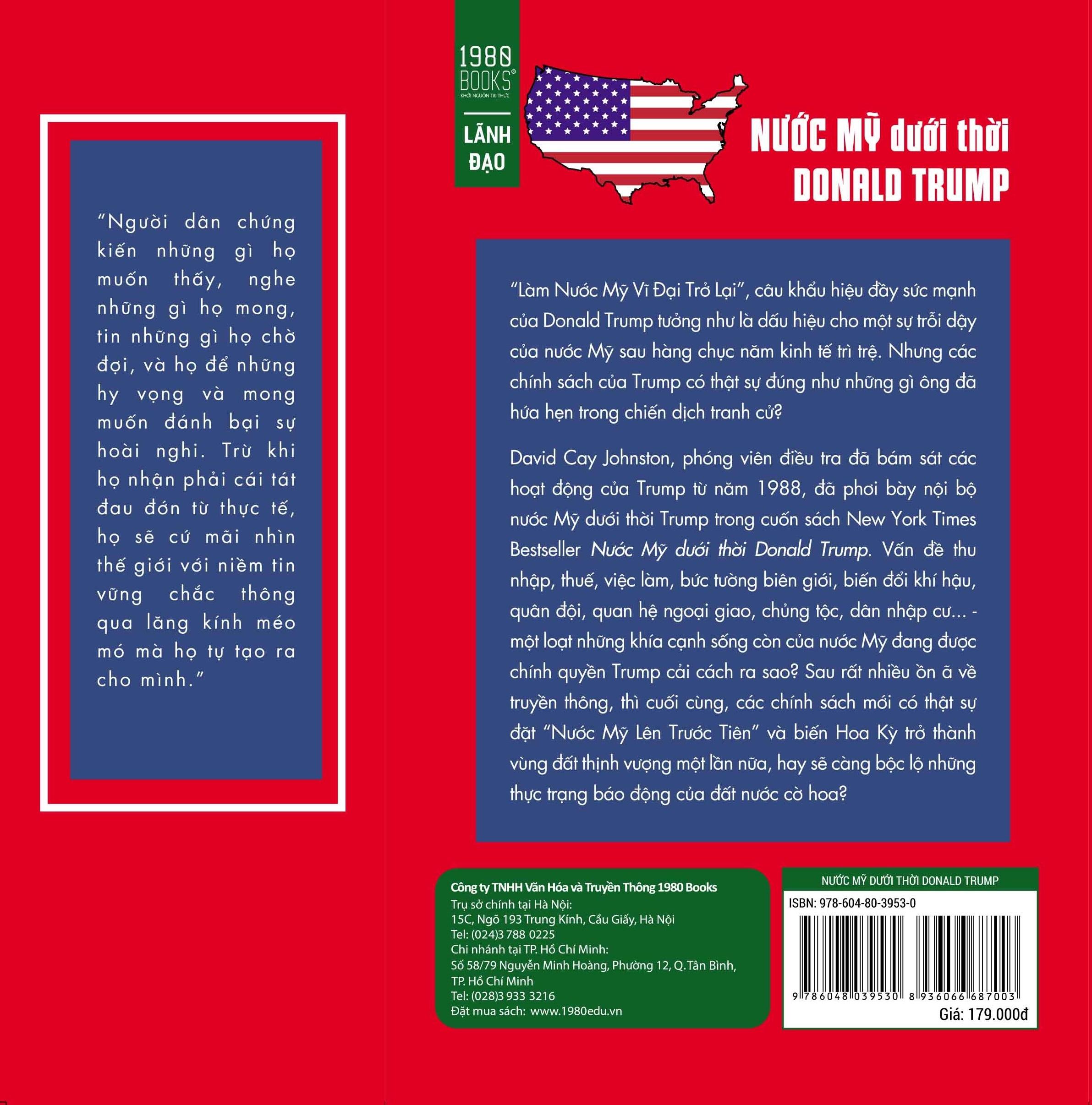 Nước Mỹ Dưới Thời Donald Trump