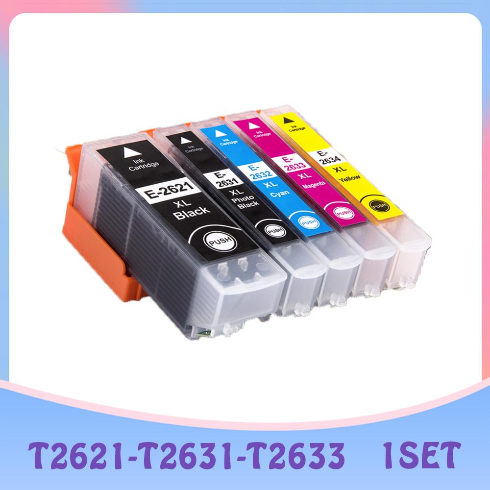 Tương Thích T2621 T2631 - T2634 Hộp Mực Cho Epson XP 520 600 605 610 615 620 625 700 710 720 800 810 820
