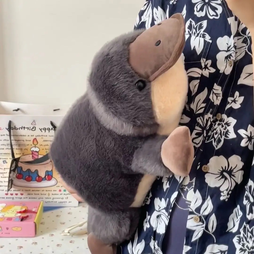 Thú nhồi bông rái cá mỏ vịt đáng yêu - Size 55cm đến 70cm - Quà tặng gấu bông thú mỏ vịt êm mịn cho bé