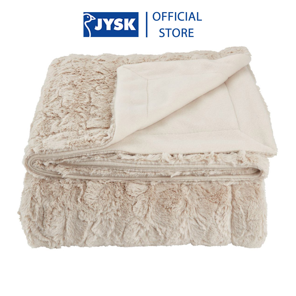 Chăn chần | JYSK Myggblom | polyester | be | R220xD240cm