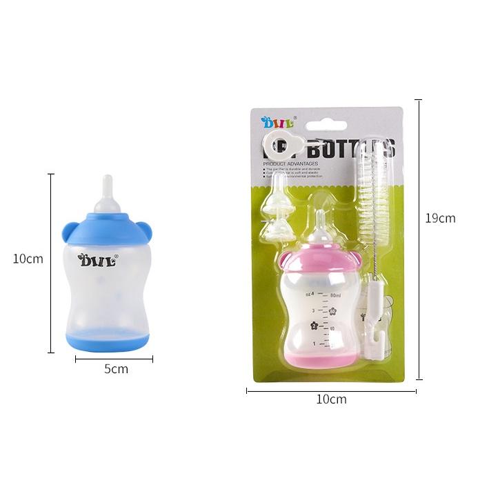 Bình Ti Bình Sữa Chó Mèo Sơ Sinh Pet Bottles Dill 60ml