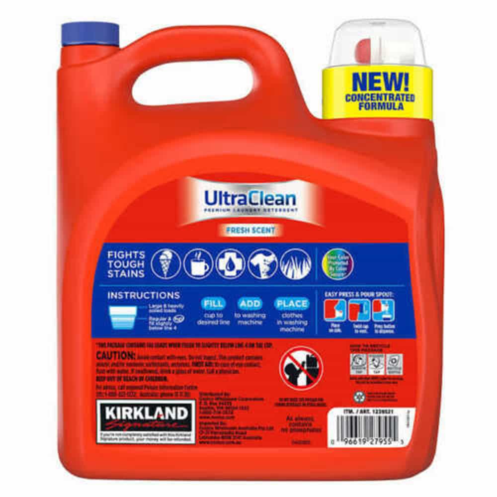 Nước Giặt không phai màu KIRKLAND SINGNATURE UTRA CLEAN 5.73L của Mỹ