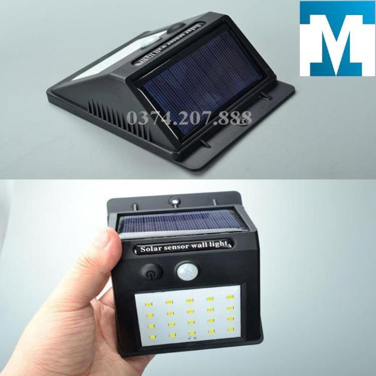 Đèn năng lượng mặt trời Solar 100LED 20 LED siêu sáng