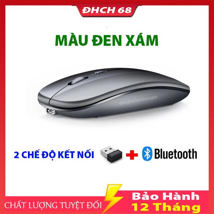 Chuột Không Dây Bluetooth A68 Pro Bản Nâng Cấp Của Chuột A2 Pro Dùng Pin Sạc, Click Không Gây Tiếng Ồn