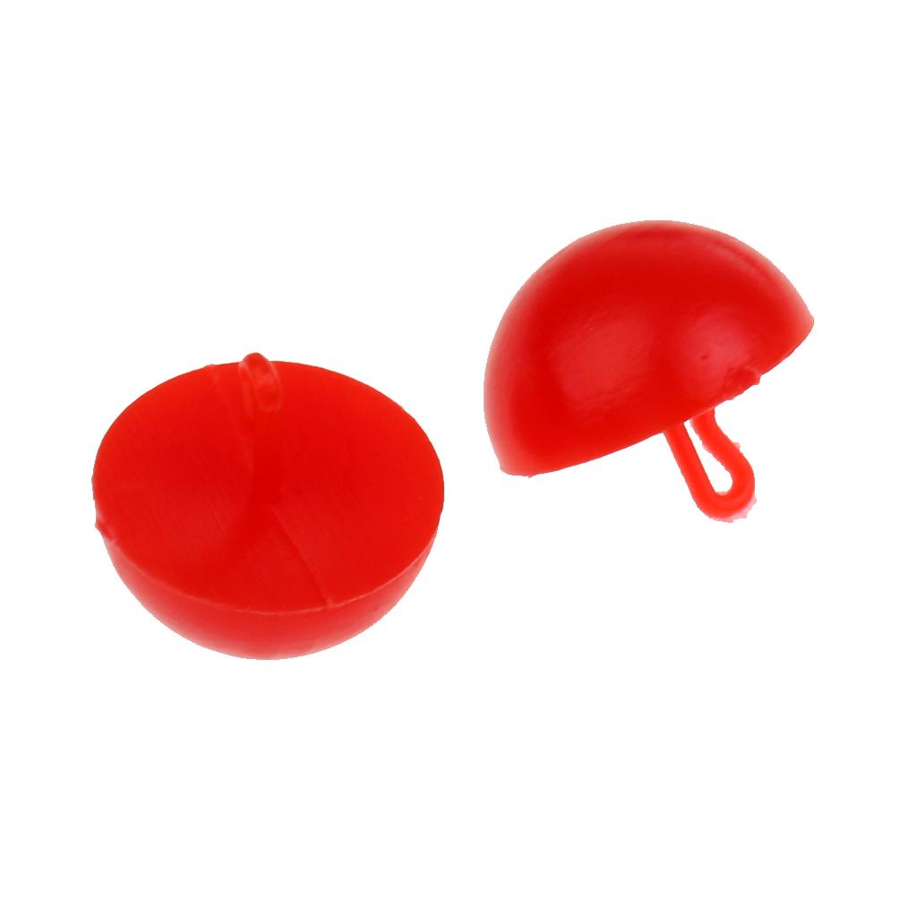 20pcs Boilie Bait Hair Rig Stops Barbel Carp Fishing Terminal Tackle Red