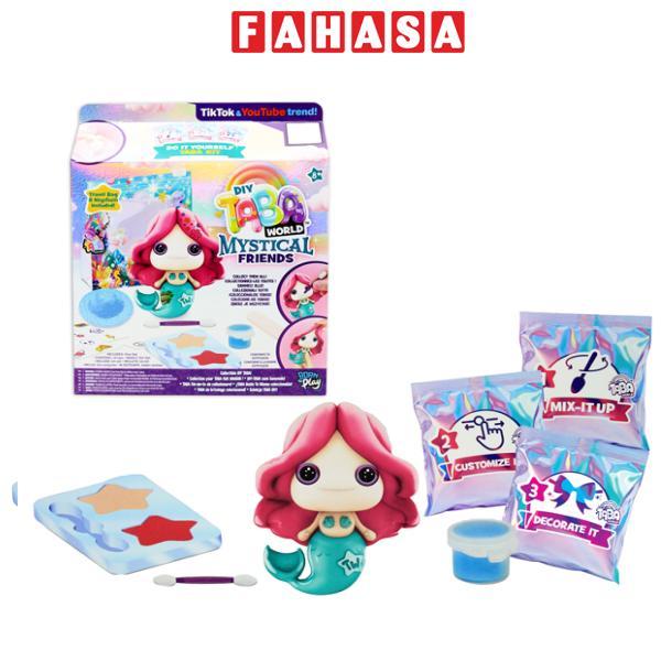 Đồ Chơi Móc Khóa Squishy DIY - Taba World 855052-7L - Nàng Tiên Cá