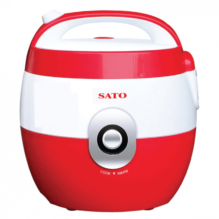 Nồi cơm điện SATO S18-88C(Đ) 1.8 lít (Màu đỏ) - Hàng chính hãng