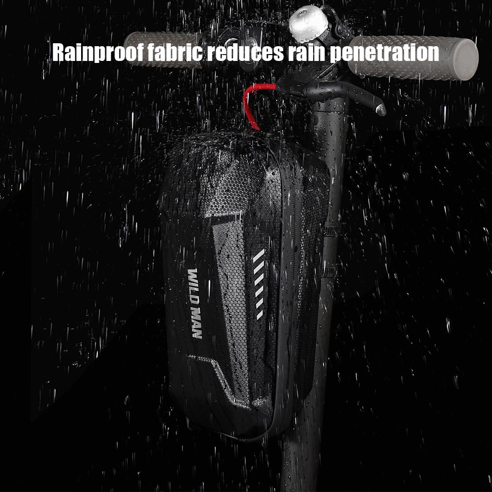 Túi phía trước 1/2/3/4/5L Túi chống điện cho Xiaomi M365 Waterproof PU Eva Hard Shell Túi đựng Túi đựng Túi lưu trữ treo Color: 3L Storage Bag 09