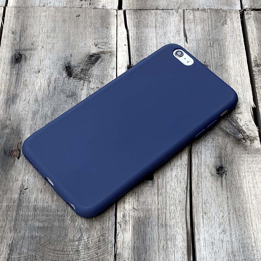 Ốp dẻo mỏng dành cho iPhone 6 Plus / iPhone 6s Plus - Màu Xanh dương đậm