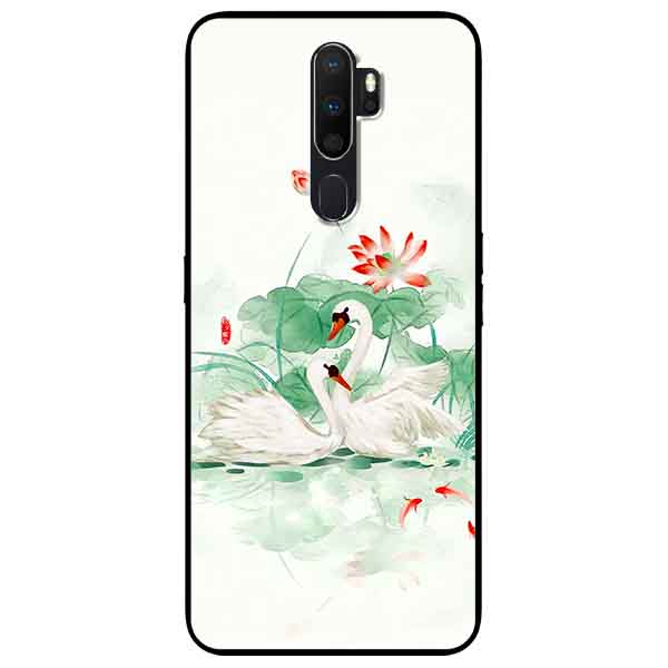 Ốp lưng in cho Oppo A9 2020 Mẫu Dưới Mưa