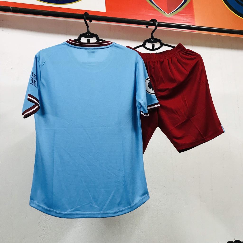 Bộ đá bóng gai mè CLB Manchester City sân nhà cao cấp 2023 siêu đẹp
