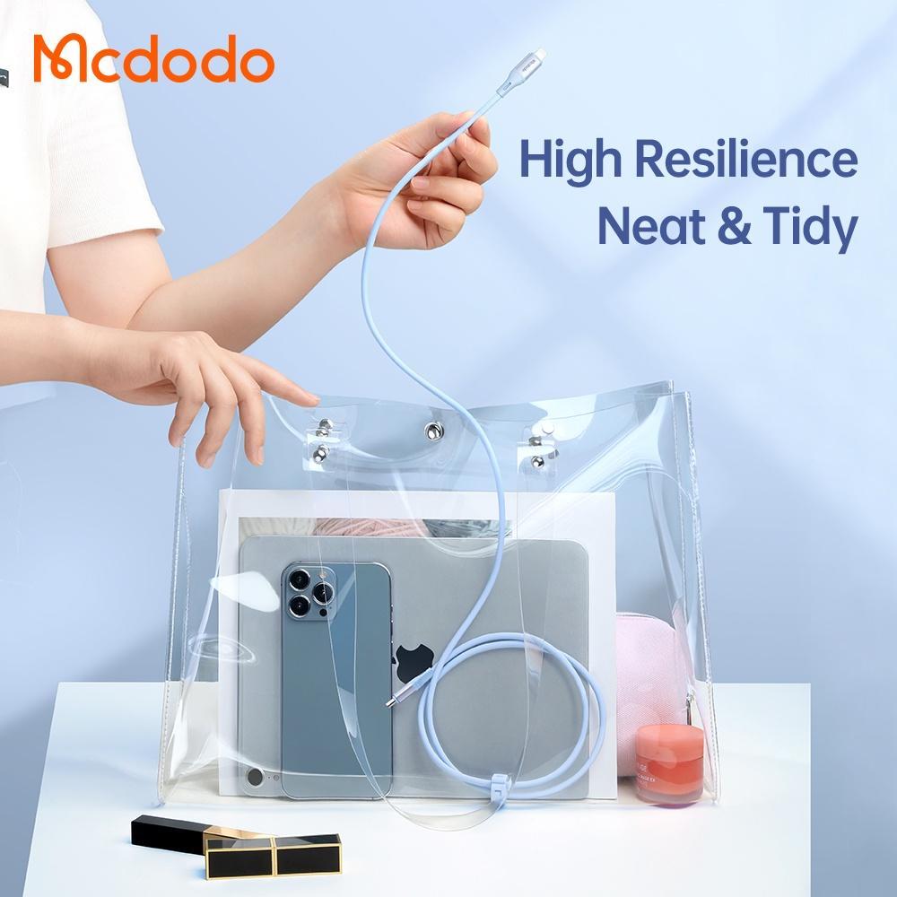 Cáp Sạc Nhanh Mcdodo 36W PD Type C Sang iP Cho iP 14 Plus Pro Max 13 12 11 Xr 8 CA-186