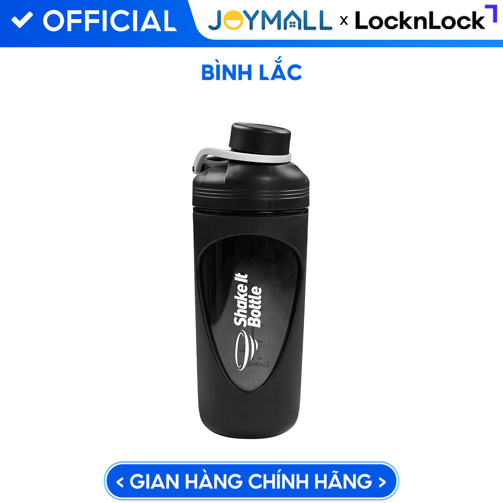 Bình lắc LocknLock Balance Shake It Bottle HAP949BLK 800ml – Màu đen
