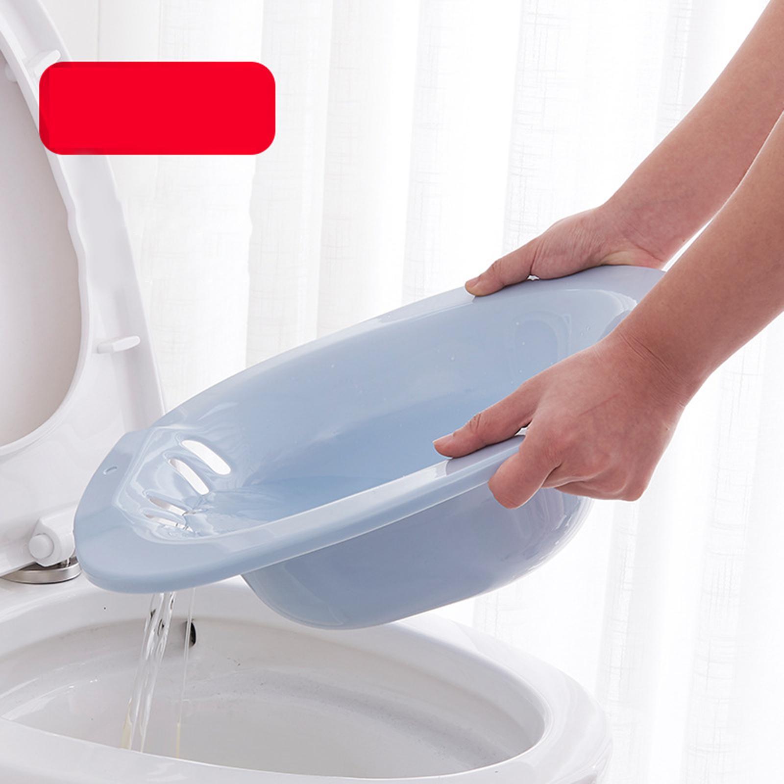 Toilet Bidet Steam Seat Bidet Basin Drain Holes for Women Home Use Travel