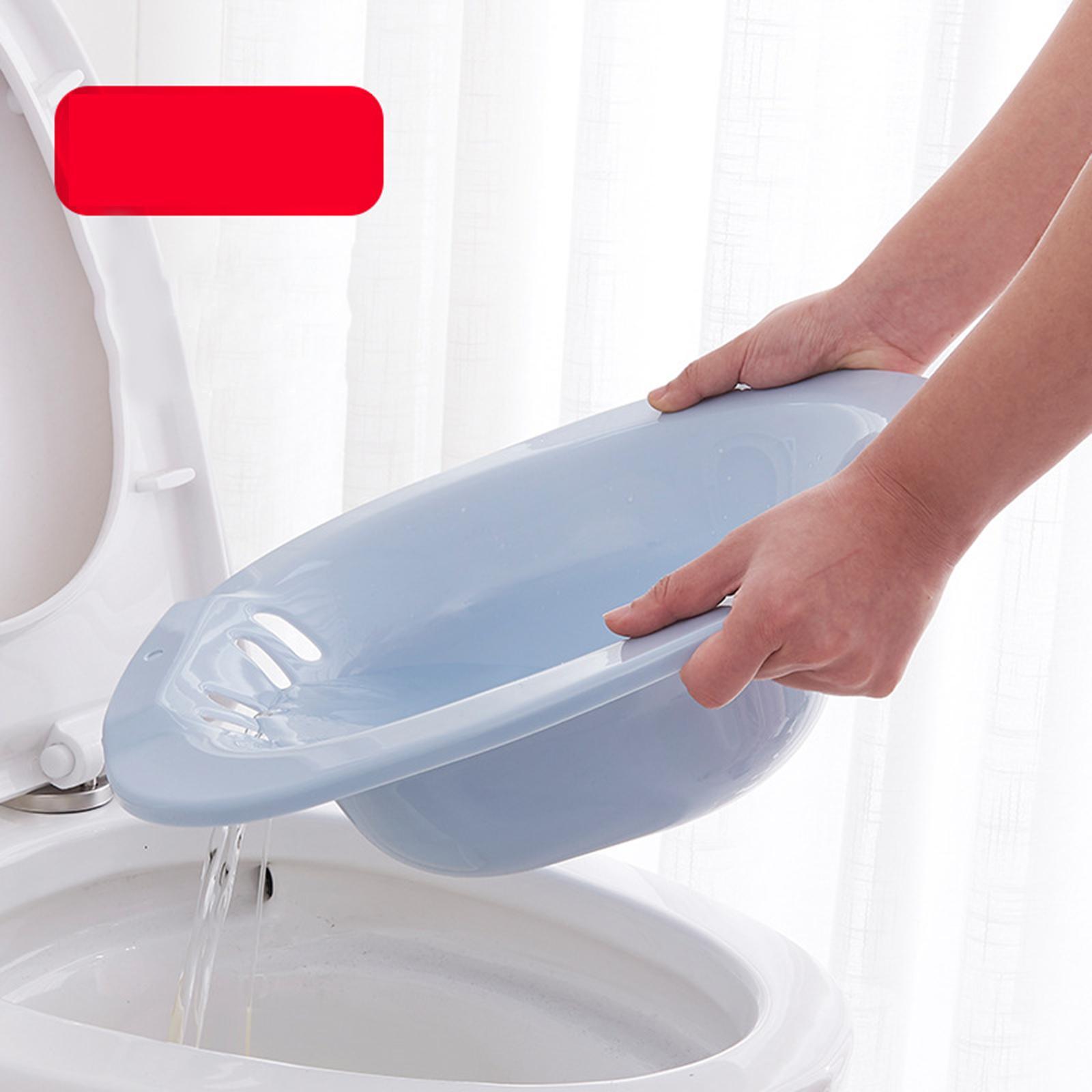Hip Bath for Toilet Seat Bidet Basin Personal for Washing for
