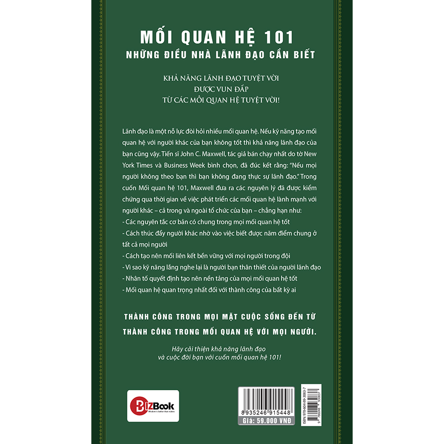 Mối Quan Hệ 101 – Những Điều Nhà Lãnh Đạo Cần Biết