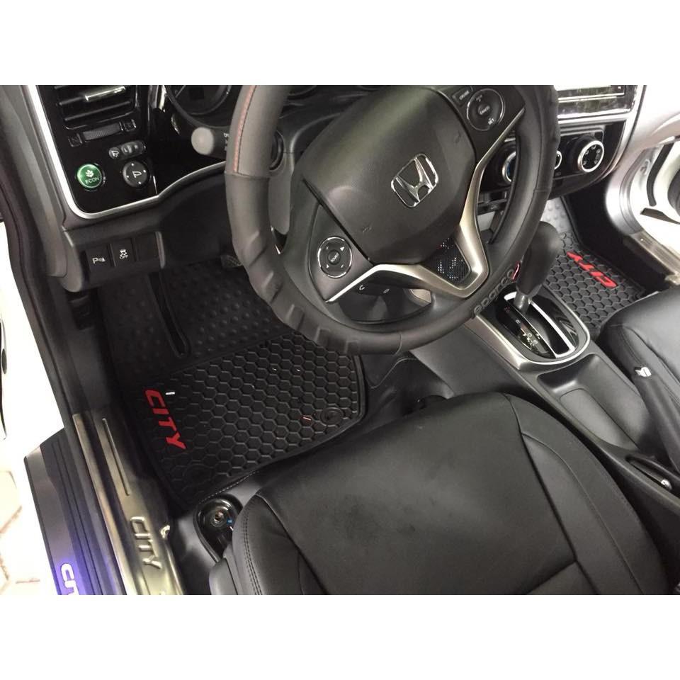 Thảm lót sàn cao su Honda City 2016-2019