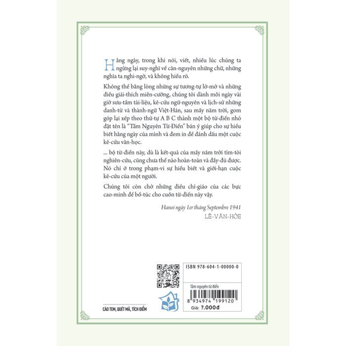 Tiếng Việt Giàu Đẹp - Tầm Nguyên Từ Điển