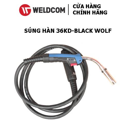 Súng Hàn 36KD (cáp 60mm2) Dùng Cho Máy Hàn - Black Wolf