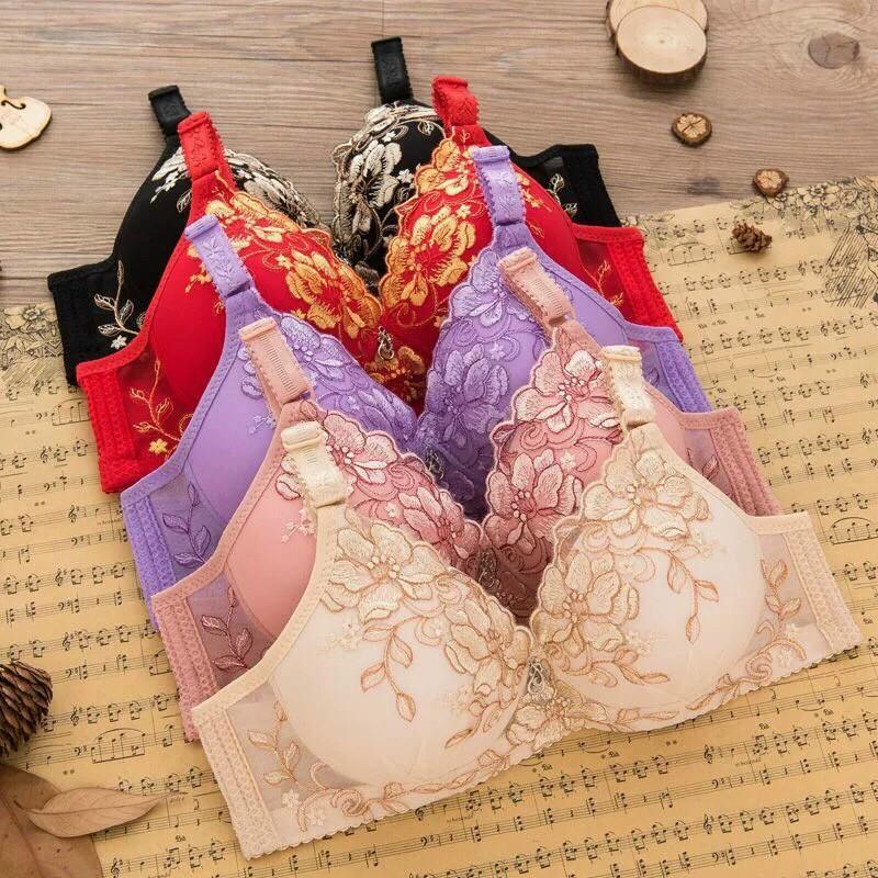 Sale 40%: Áo lót nữ Big Size Không gọng ren hoa mút mỏng