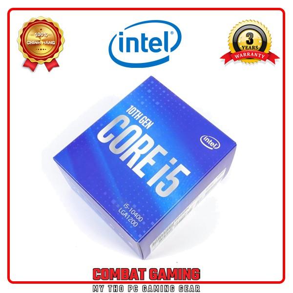 Bộ Vi Xử Lý CPU INTEL CORE I5 10400F BOX- Hàng Chính Hãng