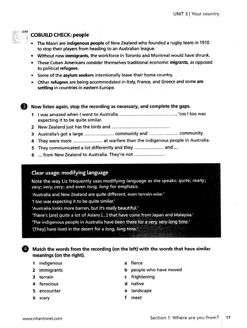 Sách Collins English for Life - Listening B1 Intermediate (Kèm CD Hoặc File MP3) (Tái Bản)