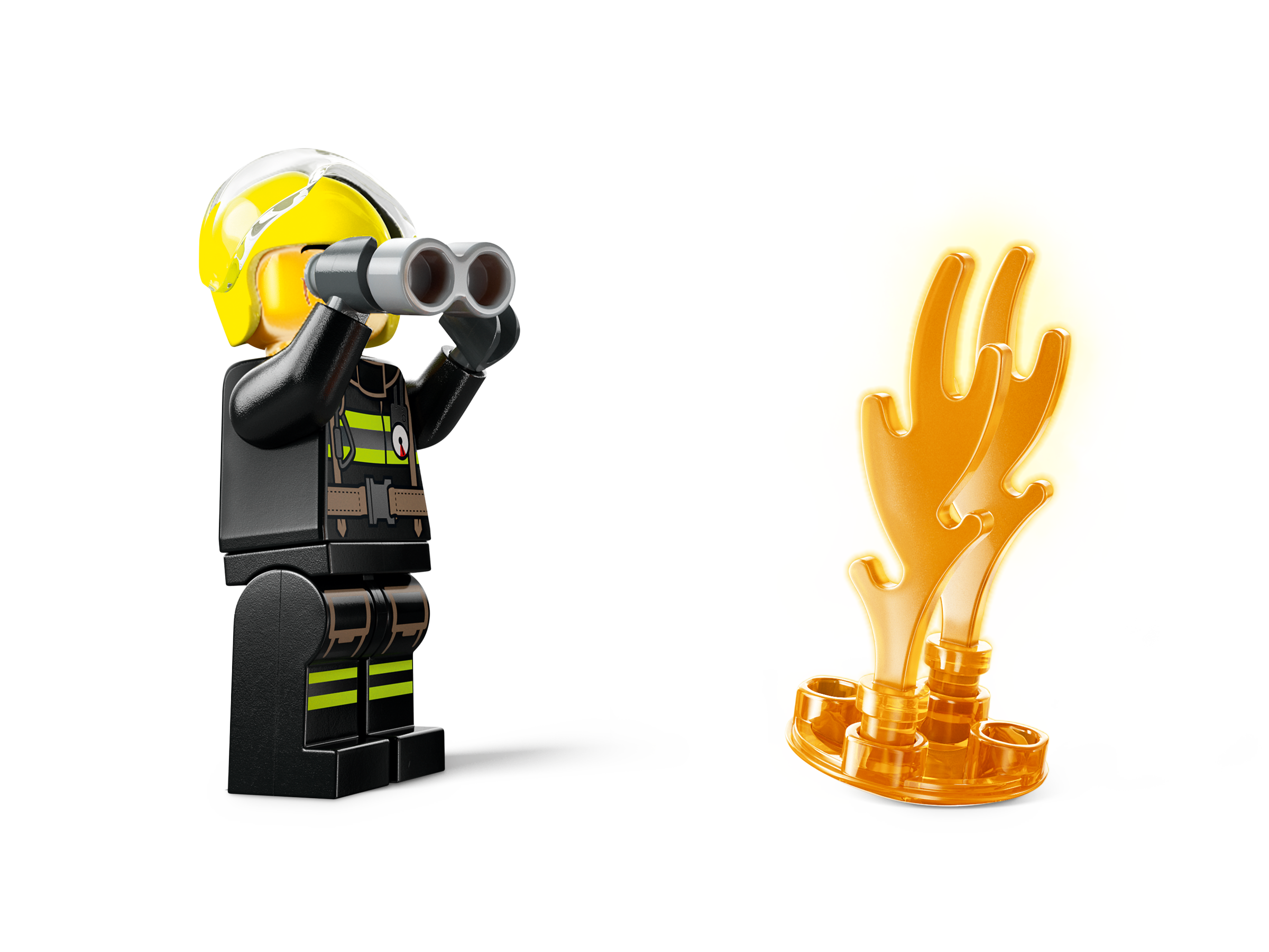Đồ Chơi Lắp Ráp Trực Thăng Cứu Hỏa - Fire Rescue Helicopter - Lego City 60411 (85 Mảnh Ghép)